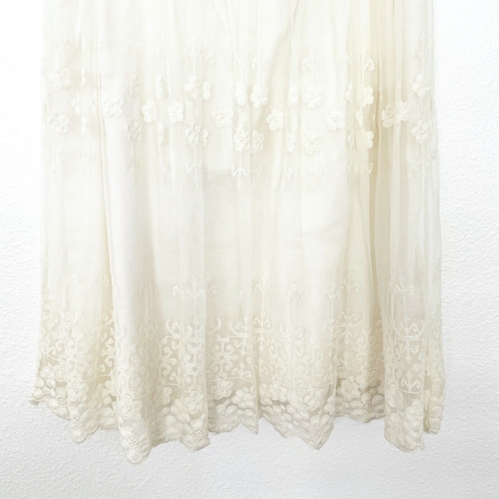 American Eagle Embroidered Mesh Babydoll Dress - Picture 5 of 8